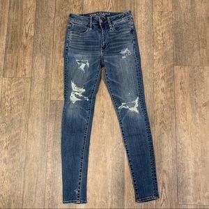 FINAL $ ⚠️ AE super stretch high rise jegging
